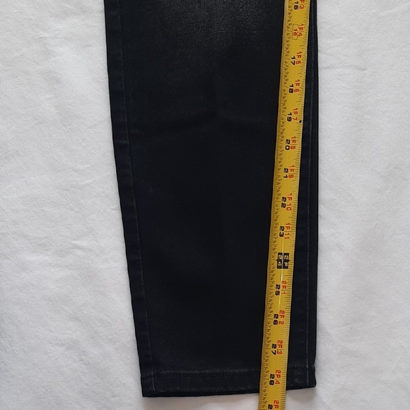 Simply Vera Wang Women"s Size 14 Black Skinny Denium Jeans Size 14 - Picture 11 of 12
